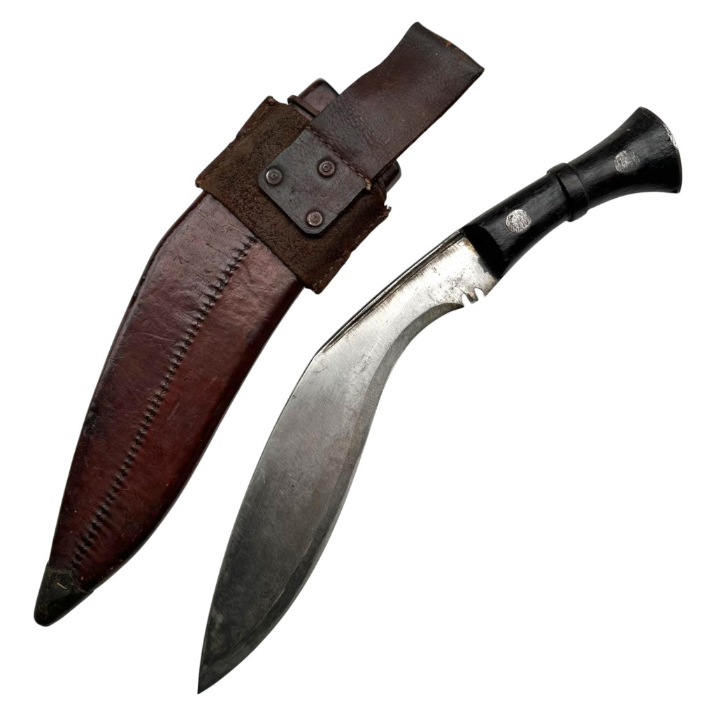 Original WWII British/Nepal military Gurkha Kukri 1945 - Image 4