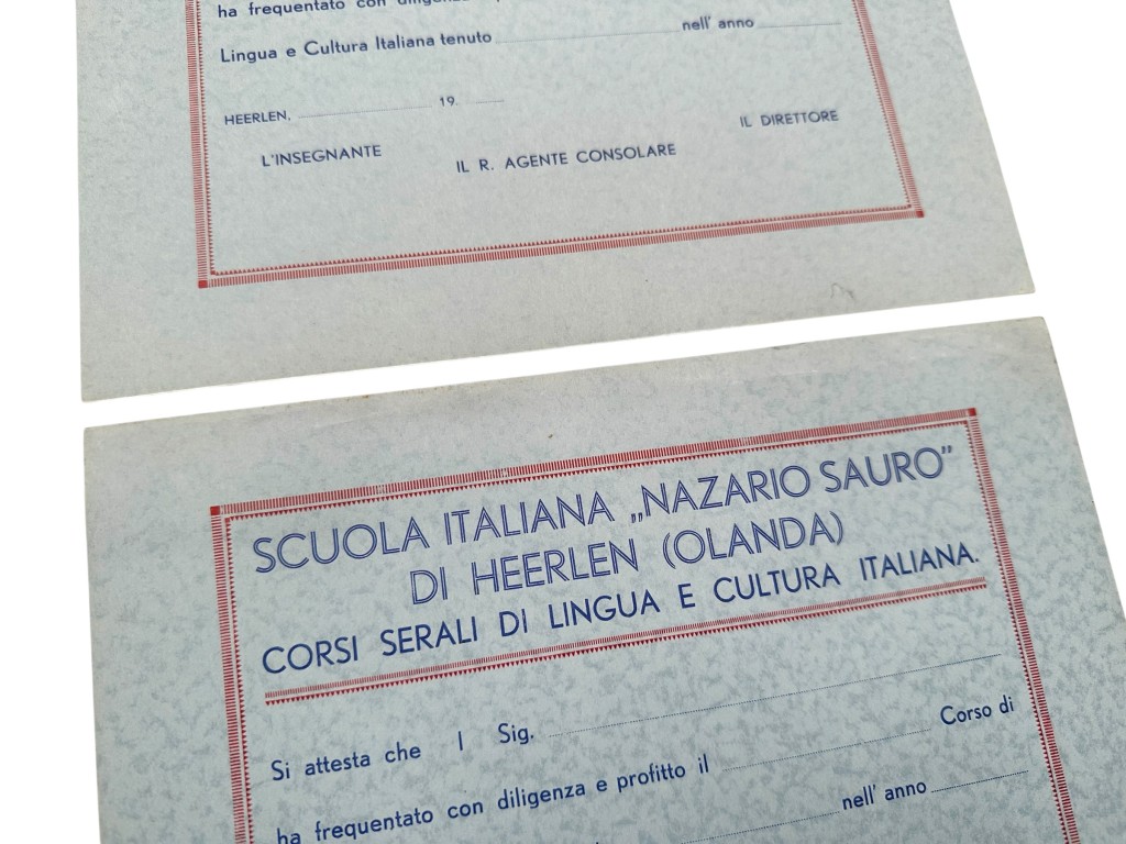Original 1930s-WWII Italian large estate from the Italian Fascist School 'Nazario Sauro' in Heerlen in Limburg - Image 6
