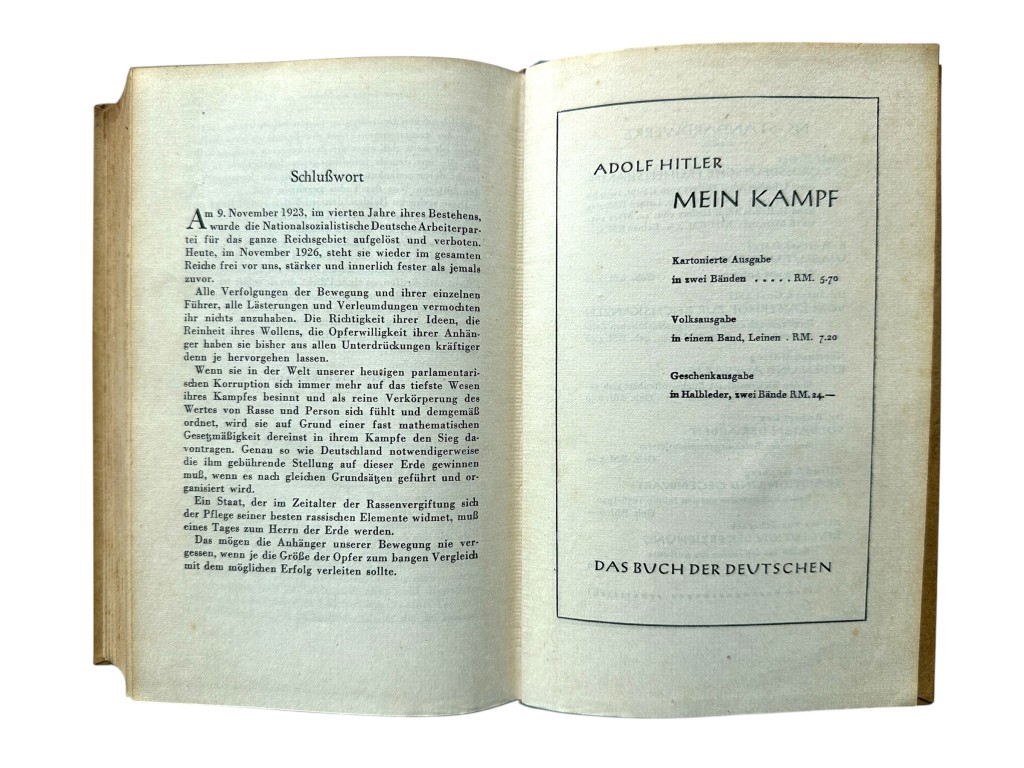 Original WWII German MK book wedding edition from Osnabrück in 1942 - Image 8
