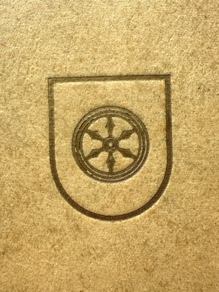 Original WWII German MK book wedding edition from Osnabrück in 1942 - Image 4