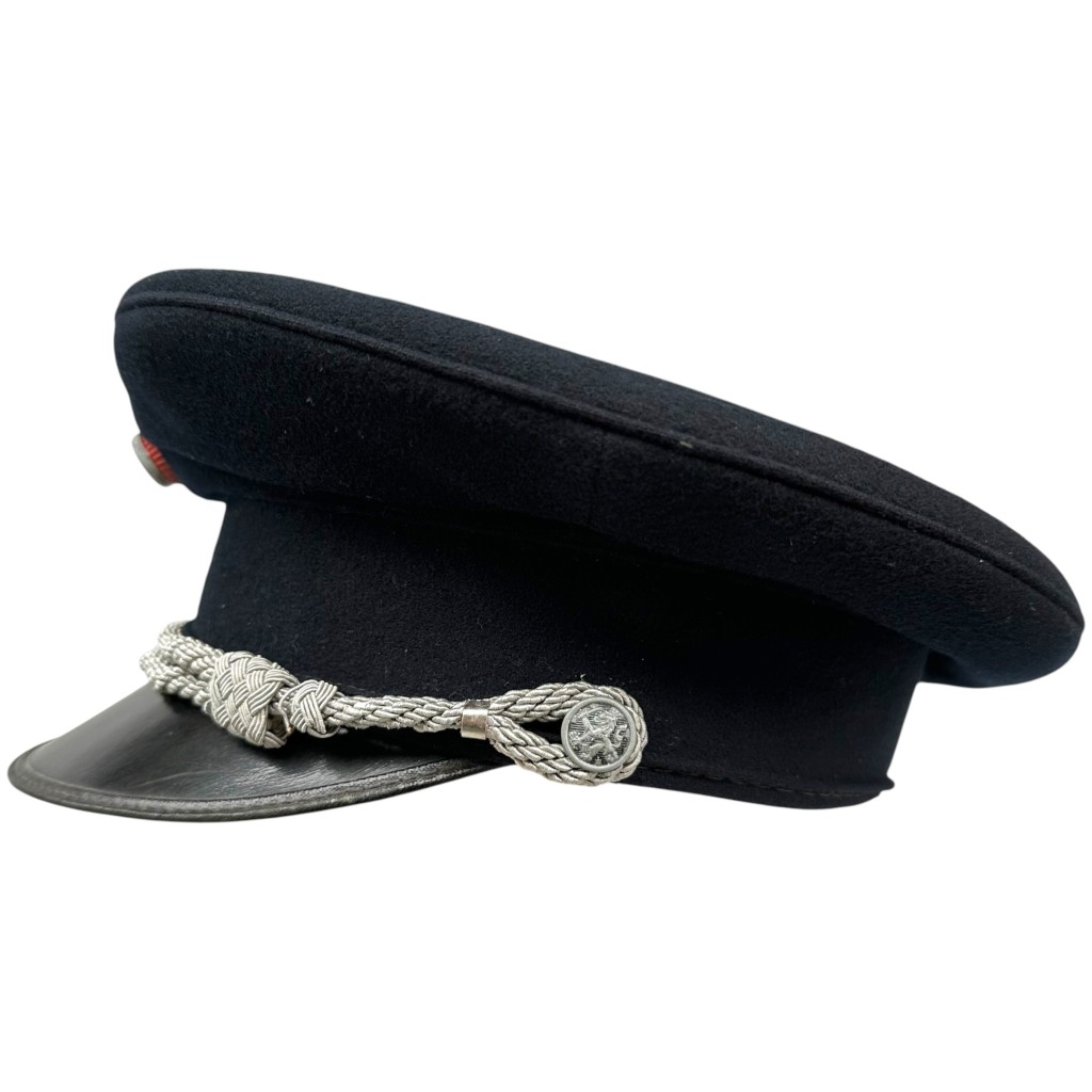 Original WWII Dutch Staatspolitie - Schalkhaar Politie officers visor cap