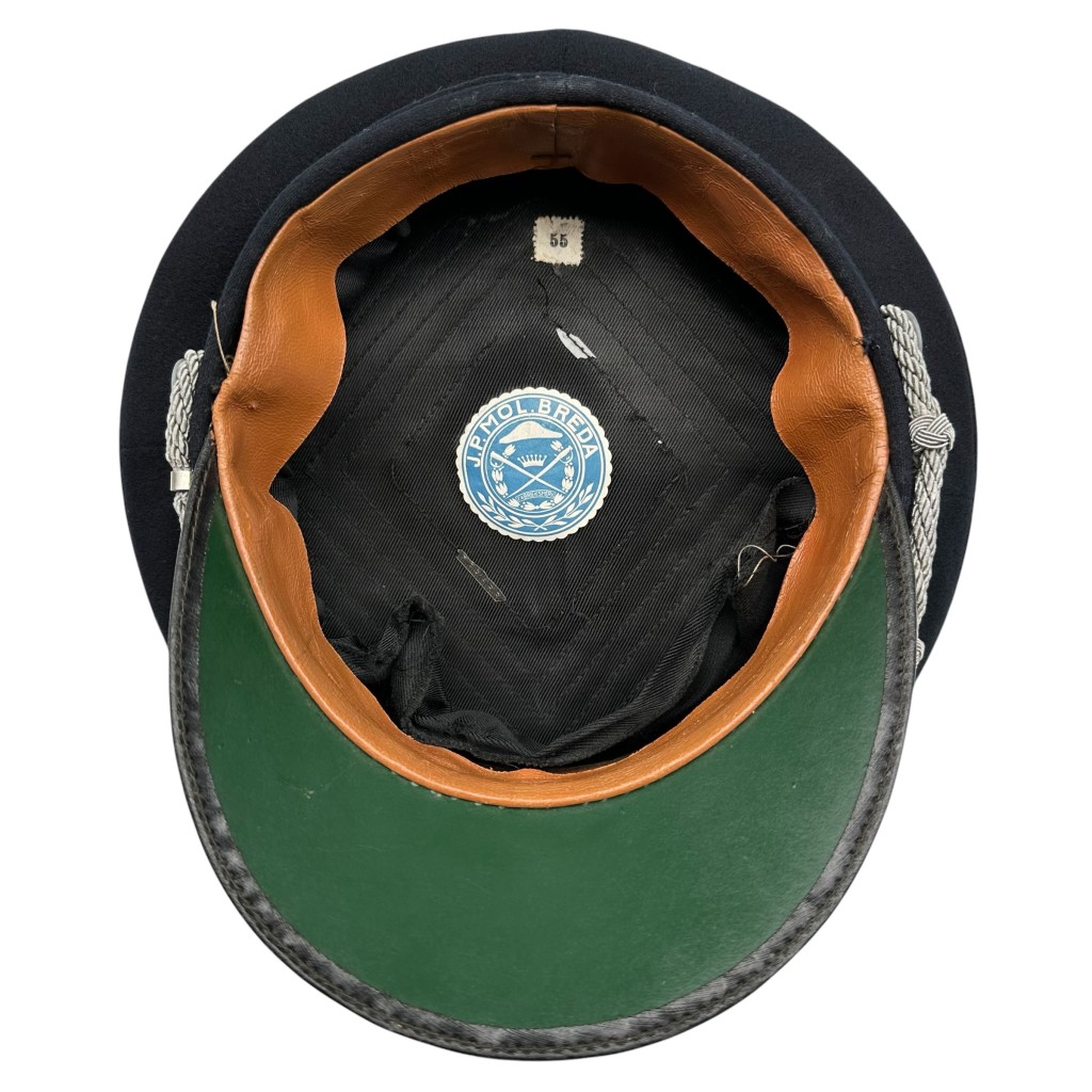 Original WWII Dutch Staatspolitie - Schalkhaar Politie officers visor cap