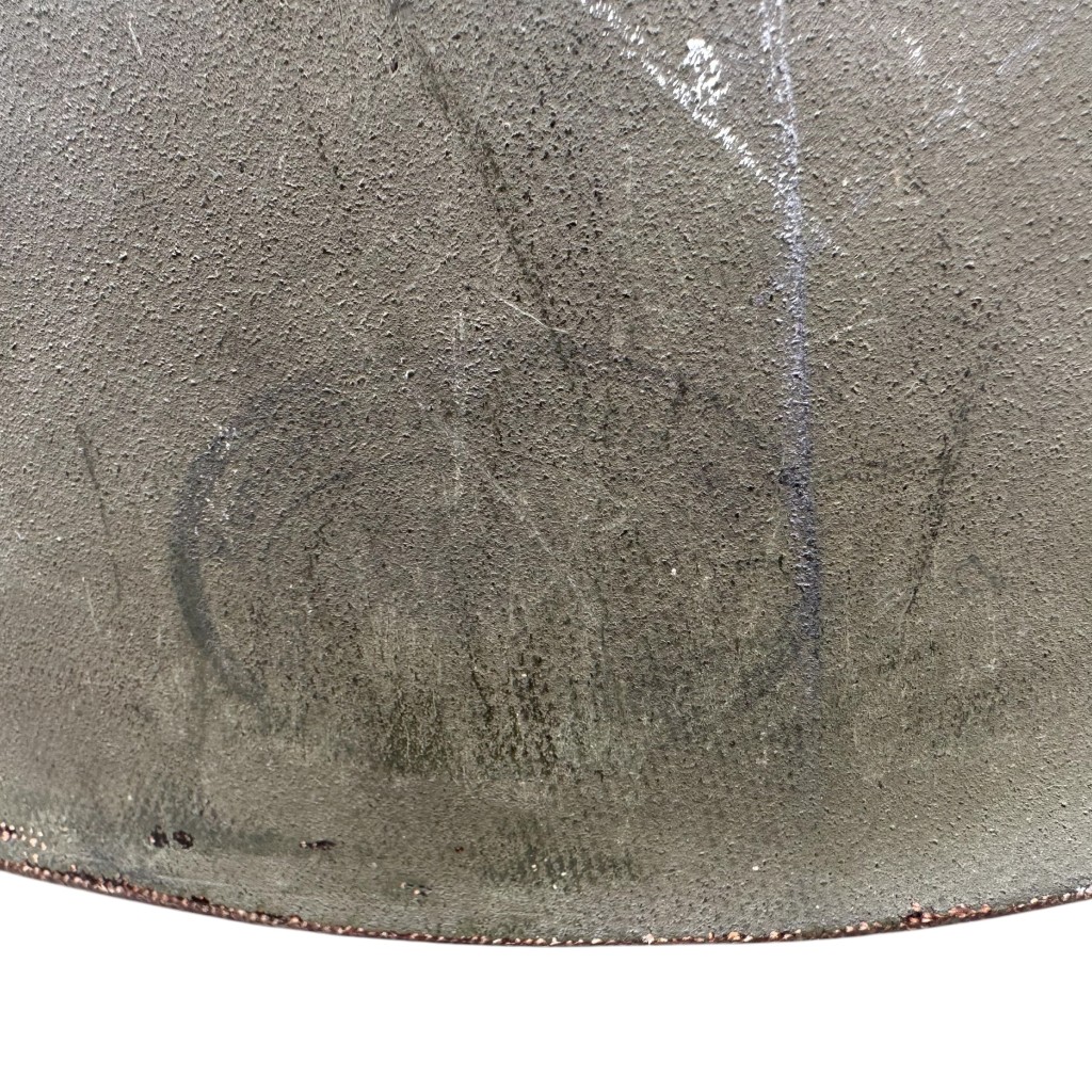 Original WWII US M1 Westinghouse helmet liner used by the Dutch Regiment Stoottroepen - Image 5