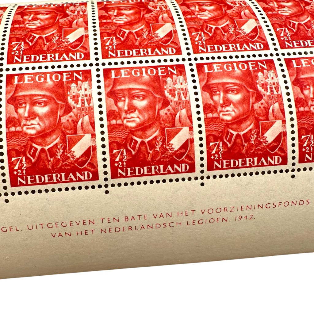Original WWII Dutch Waffen-SS volunteer legion stamps
