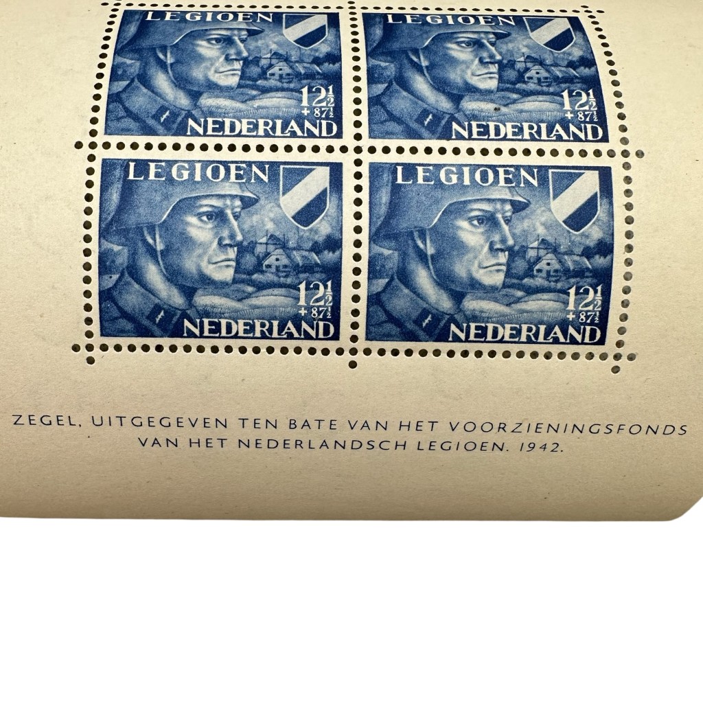 Original WWII Dutch Waffen-SS volunteer legion stamps - Image 3