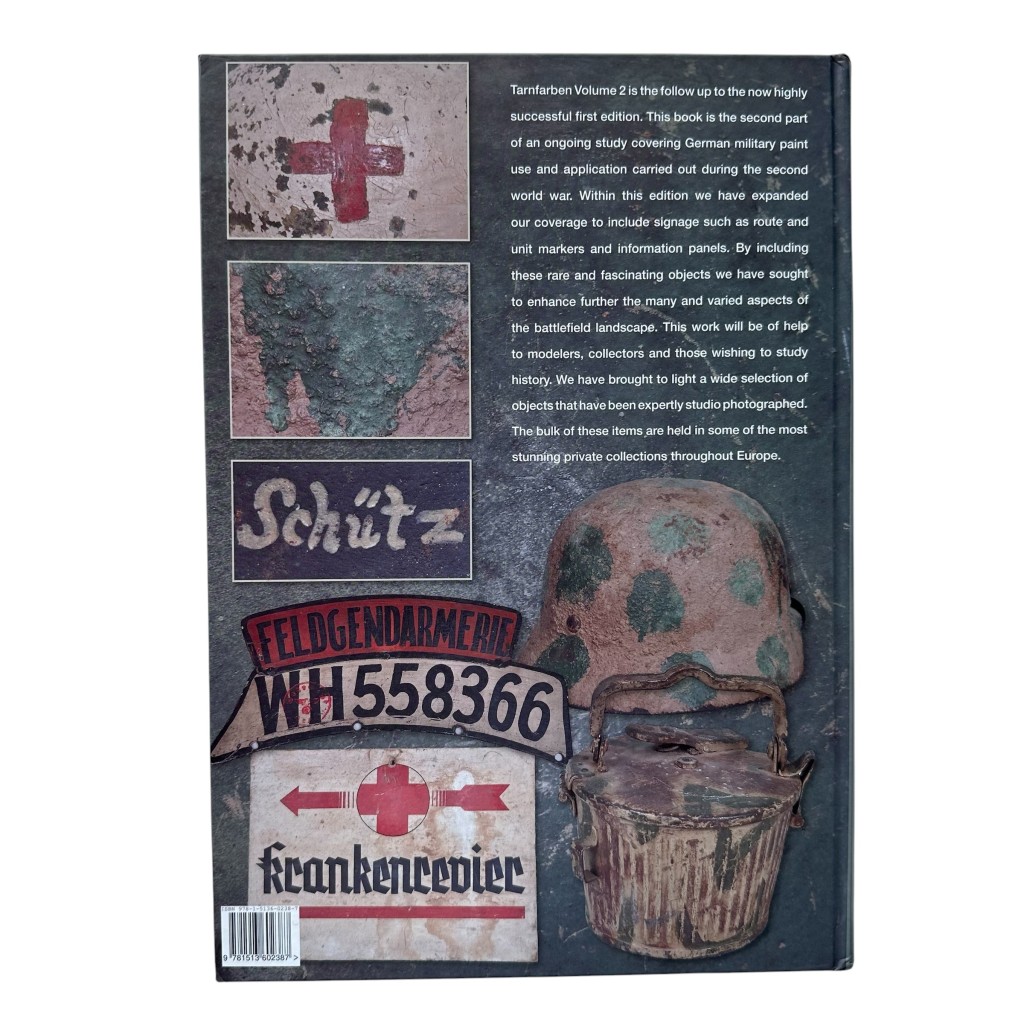 Reference book 'Tarnfarben Volume 2' by author Oliver Lock