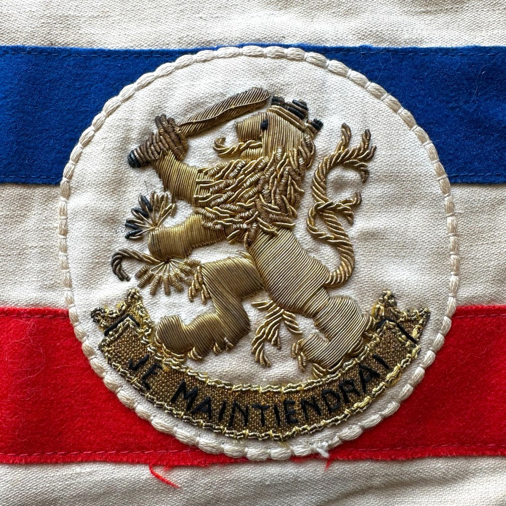 Original 1963 Dutch car flag of the State Secretary of Defence - Image 4