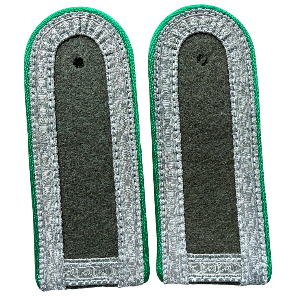 Original Cold War DDR era German NVA Unteroffizier Grenztruppen shoulder boards