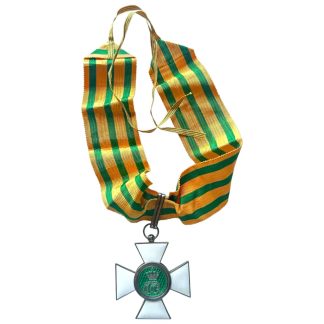 Original Luxembourg Commander's Neck Cross of the Order of the Oak Crown