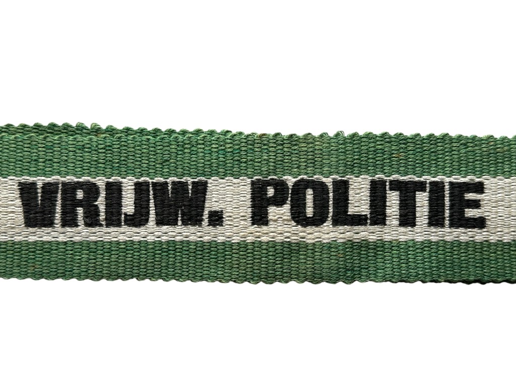 Original Pre 1940 Dutch Rotterdamse Burgerwacht Vrijwillige Politie armband