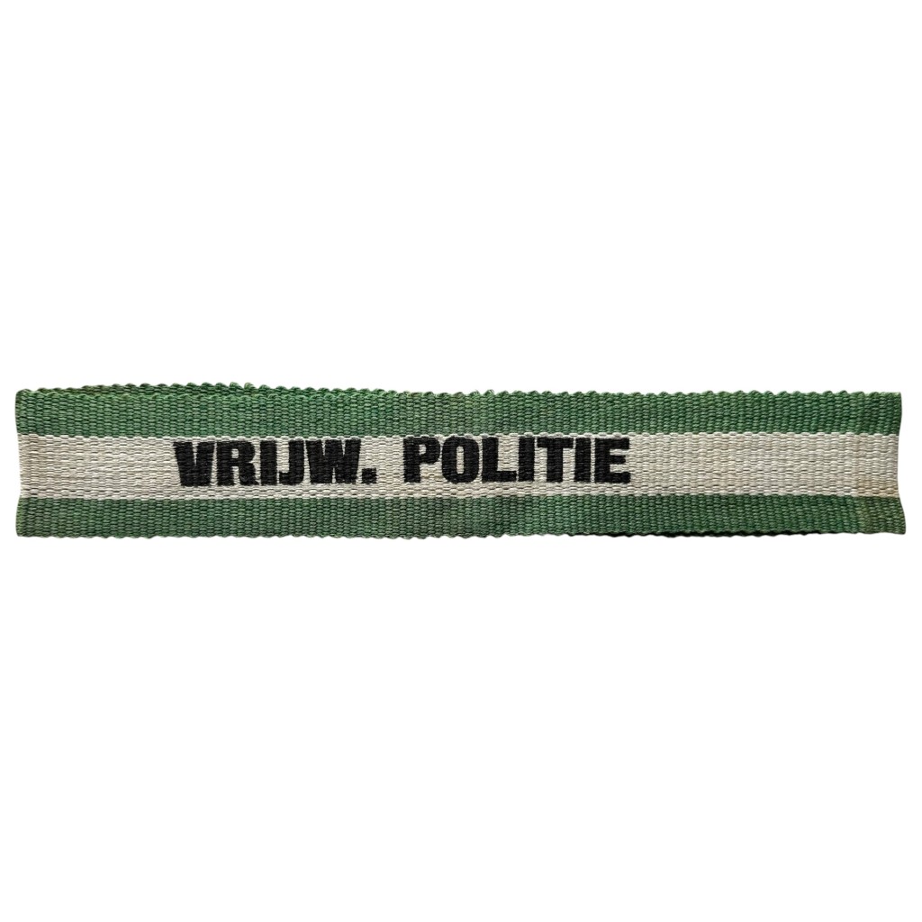 Original Pre 1940 Dutch Rotterdamse Burgerwacht Vrijwillige Politie armband