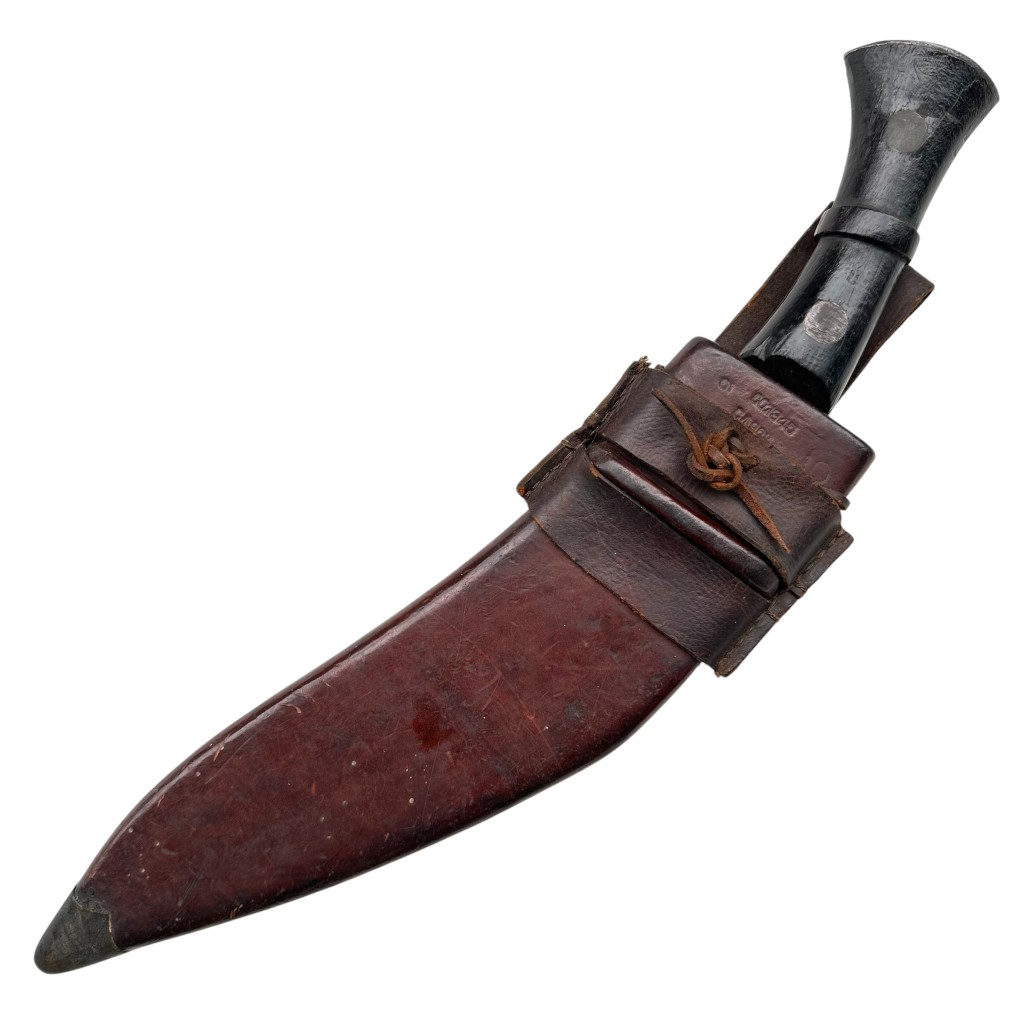 Original WWII British/Nepal military Gurkha Kukri 1945