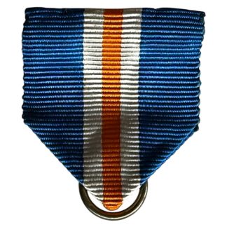 Original WWII Dutch NSB Mussertkruis medal ribbon with ring