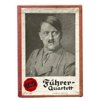 Original WWII German Führer Quartett card game