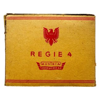 Original WWII German Regie 4 cigarettes package