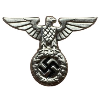 Original WWII German SS/SA early metal cap eagle