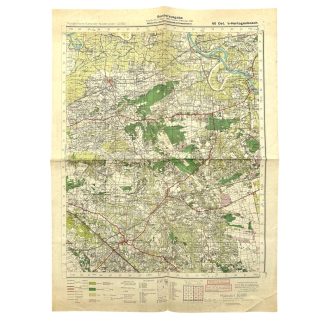 Original WWII German map of Ost ’s-Hertogenbosch