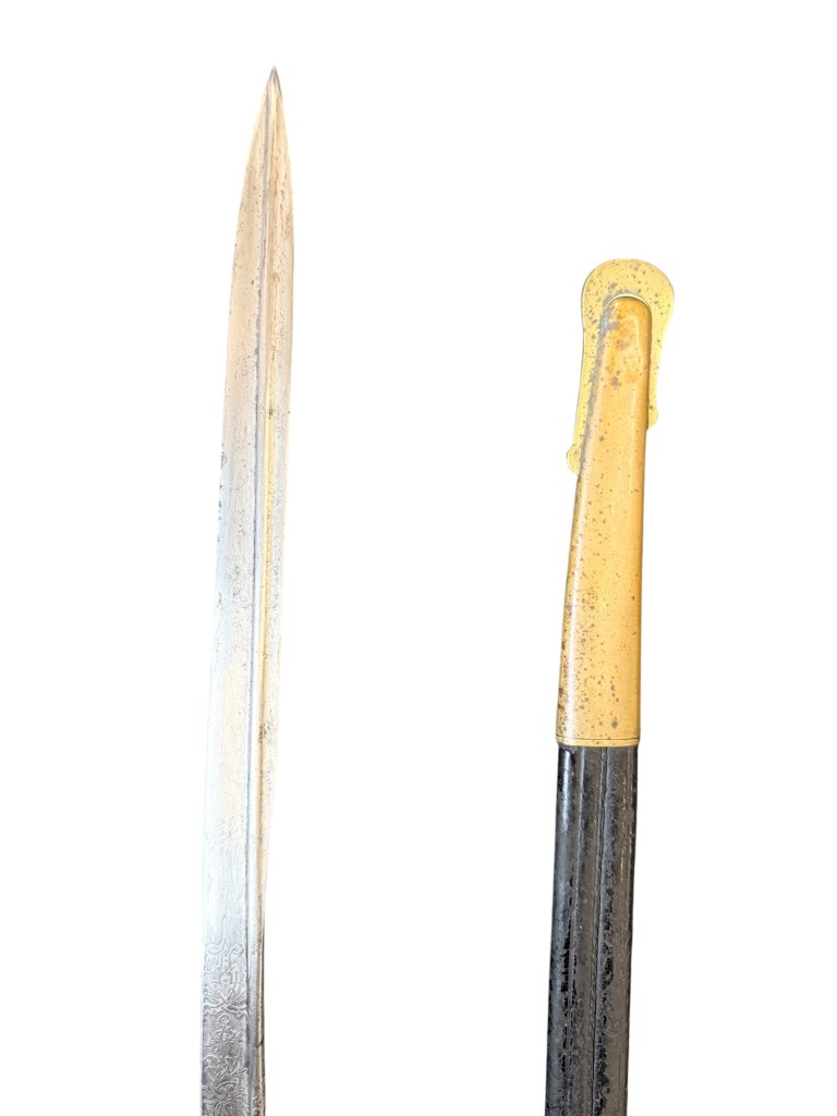 Original 1900 Dutch Navy Officer's Sword Model 1882 with knot - Image 13