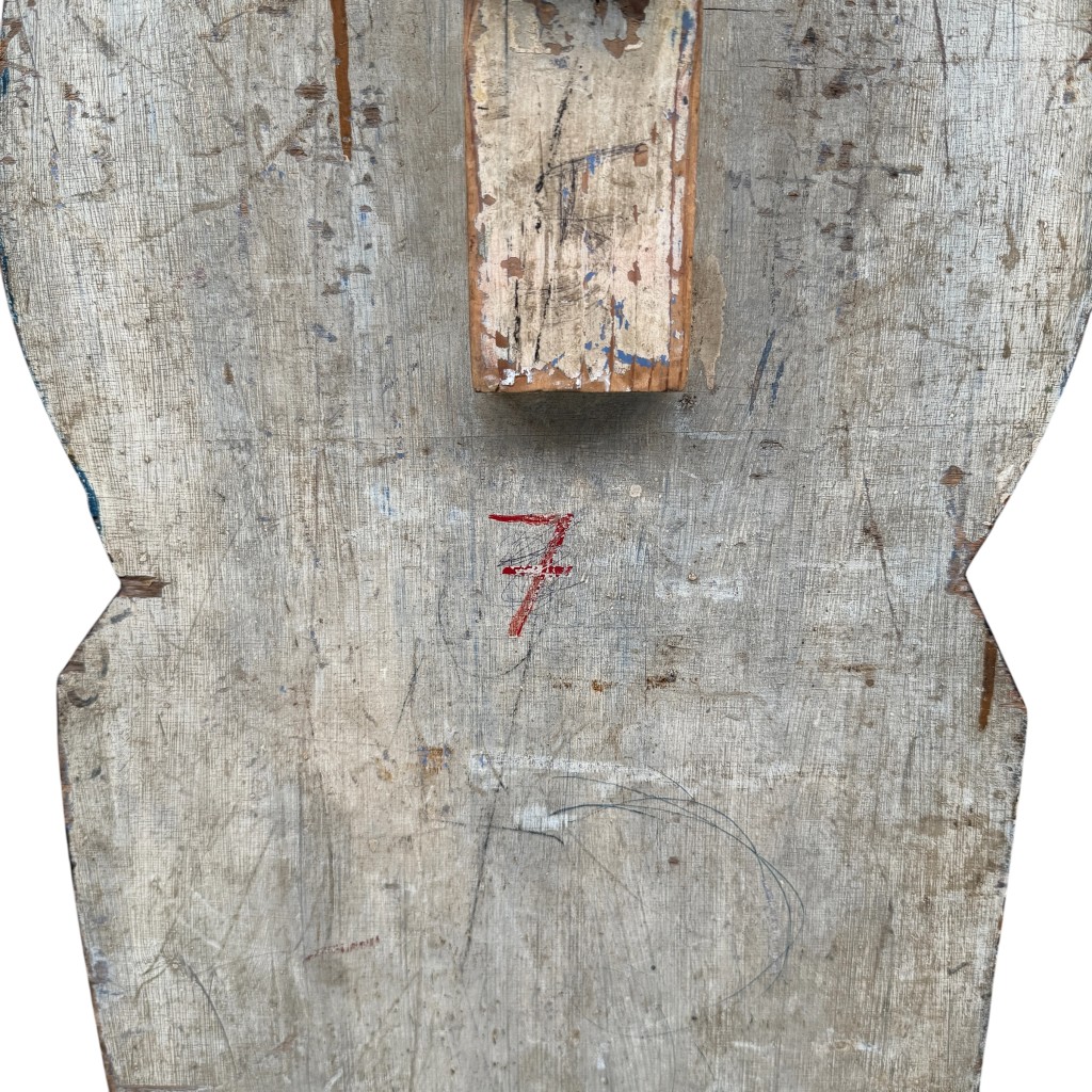 Original 1945 Belgian (Walloon) mechanical fairground shooting gallery target depicting Bergen-Belsen commandant Josef Kramer - Image 14