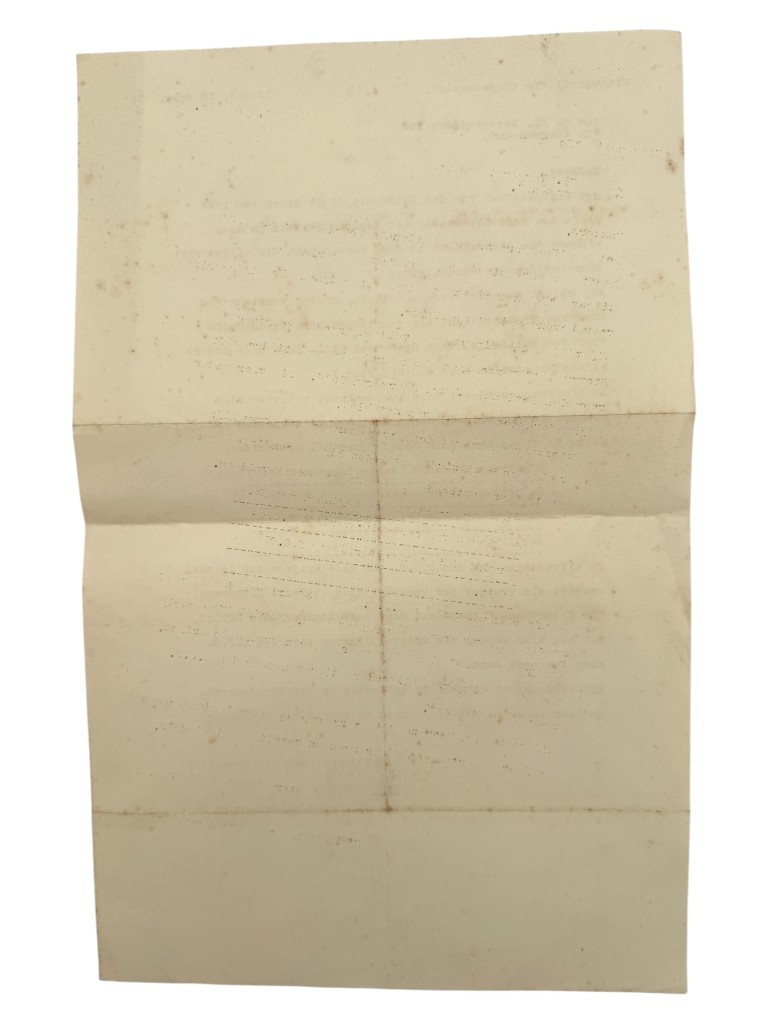 Original 1936 Dutch Nationale Jeugdstorm document Utrecht - Image 4