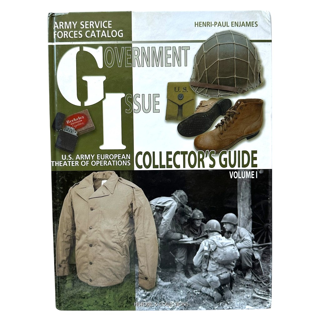 Reference book Government Issue Collector’s Guide Volume I by Henri-Paul Enjames