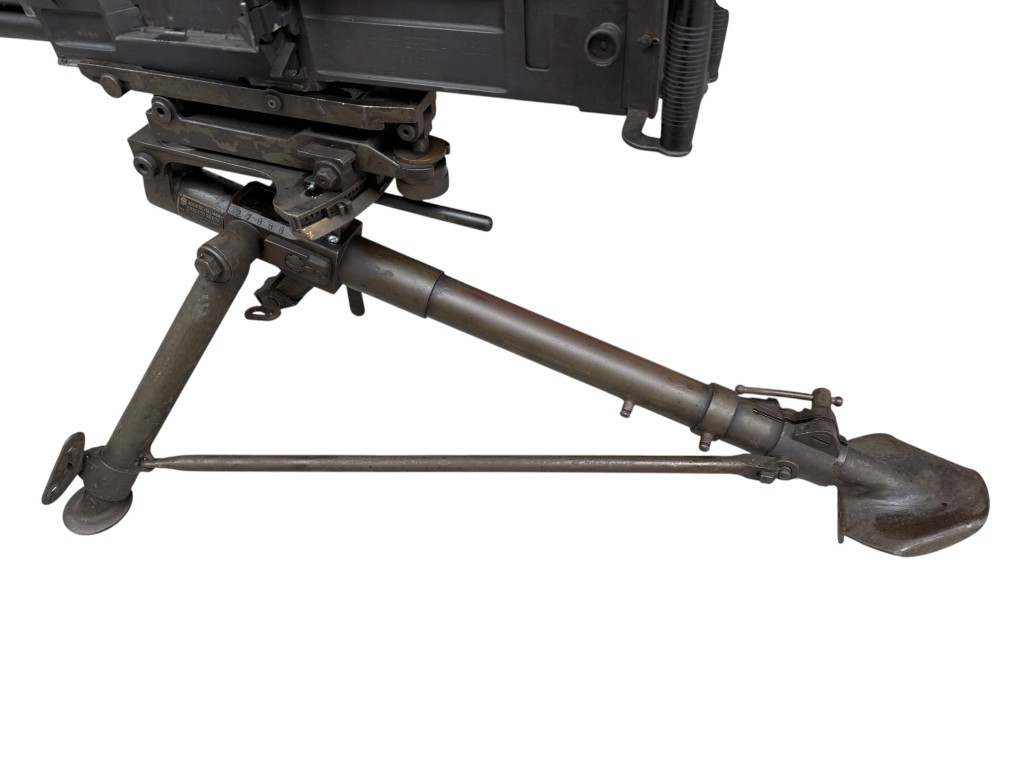 Original WWII Italian Breda 37 on tripod EU-Deko - Image 10