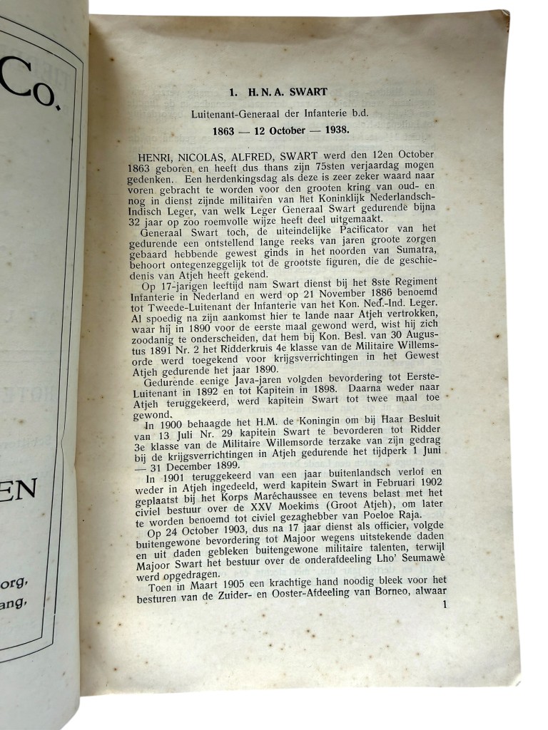 Original 1939 Dutch KNIL 'Tijdschrift voor de Reserve-Officieren van het Koninklijk Nederlandsch-Indische Leger' - Image 11