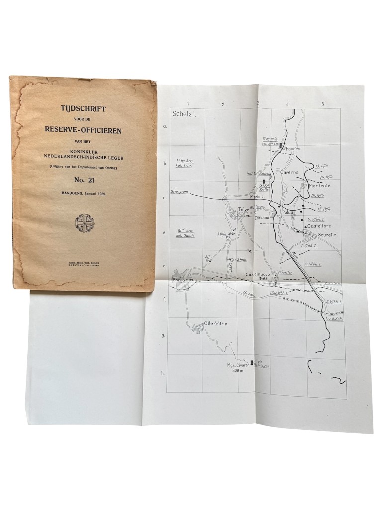 Original 1939 Dutch KNIL 'Tijdschrift voor de Reserve-Officieren van het Koninklijk Nederlandsch-Indische Leger' - Image 5