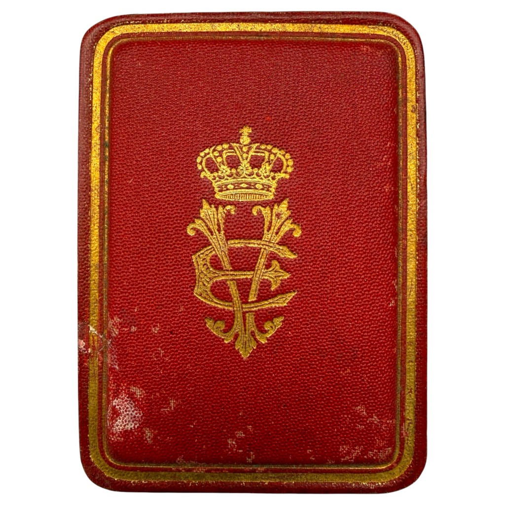 Original Knight's Cross of the Order of the Crown of Italy from the period of the Kingdom of Italy in case - Image 2