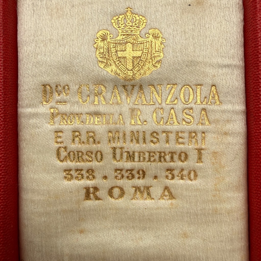 Original Knight's Cross of the Order of the Crown of Italy from the period of the Kingdom of Italy in case - Image 4