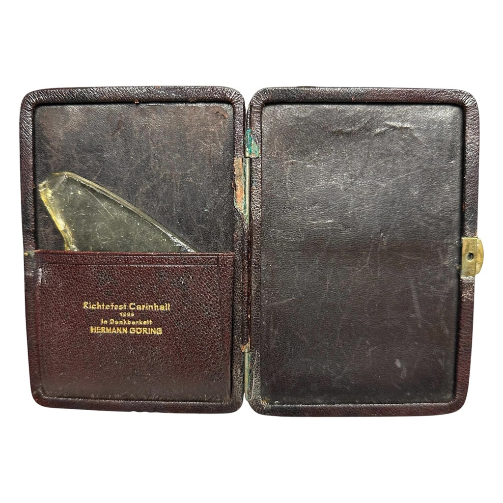 Original 1936 German Hermann Göring Richtefest Carinhall memo holder