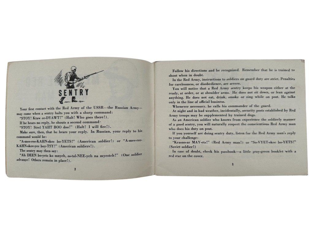 Original WWII US army brochure ‘our RED ARMY ally’ - Image 4