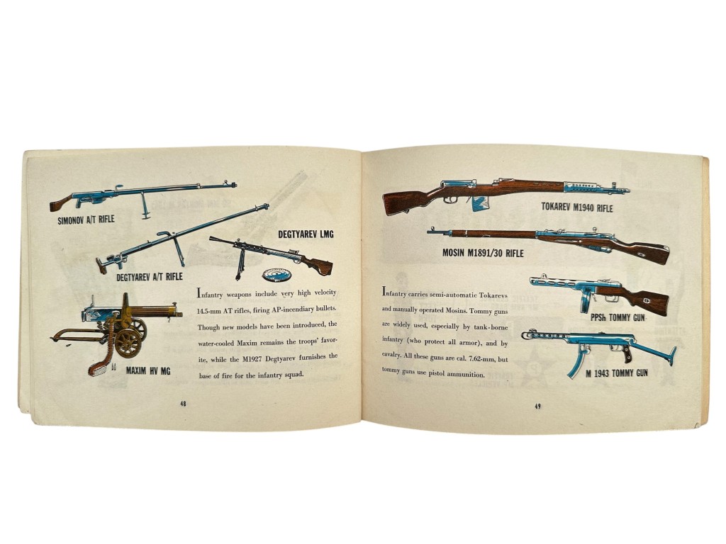 Original WWII US army brochure ‘our RED ARMY ally’ - Image 6
