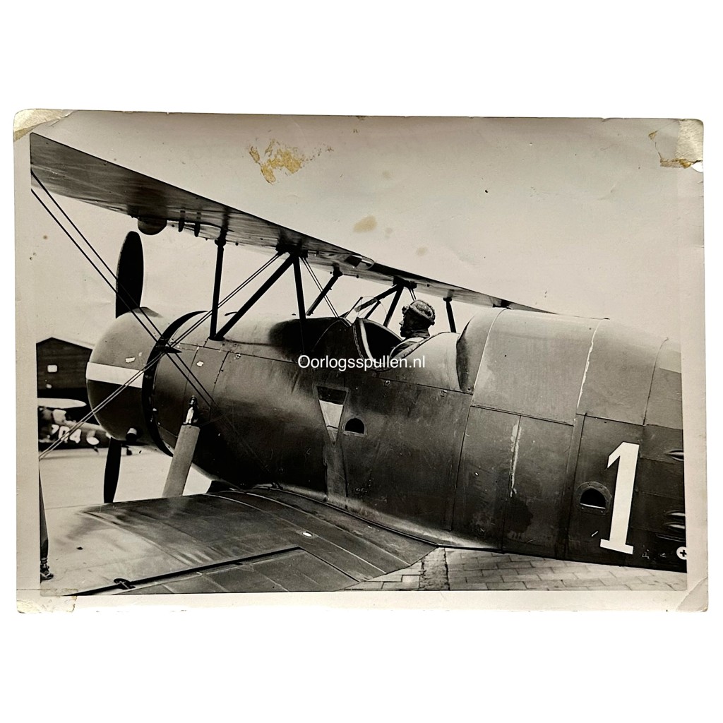 Original Pre 1940 Dutch Air Force photo