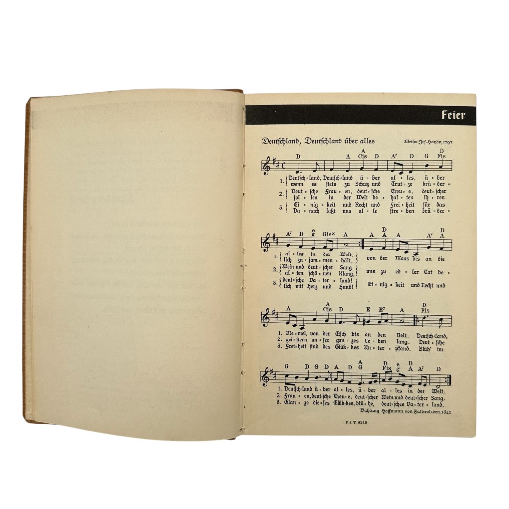 Original 1934 German Hitler Youth songbook titled 'Uns geht die Sonne nicht unter' - Image 4