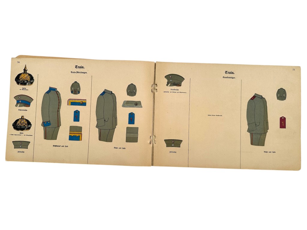 Original WW1 German Army brochure 'Die feldgraue Friedens- und Kriegs-Bekleidung der K. Bayerischen Armee' - Image 14