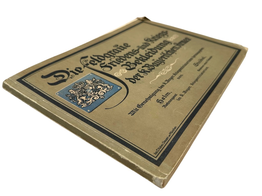 Original WW1 German Army brochure 'Die feldgraue Friedens- und Kriegs-Bekleidung der K. Bayerischen Armee' - Image 2