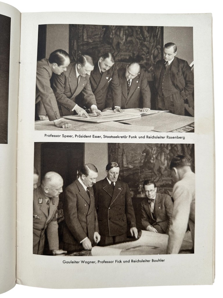 Original 1937 German book 'Hitler Abseits vom Alltag', published by Verlag und Vertriebs-Gesellschaft Berlin send to Amsterdam - Image 11