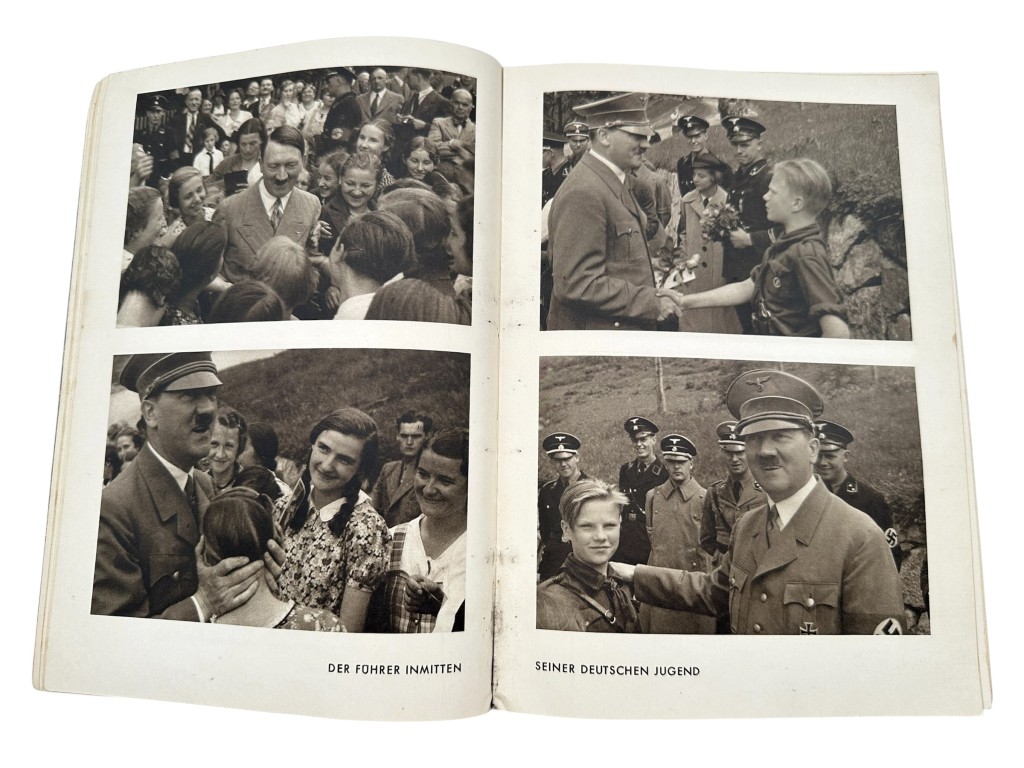Original 1937 German book 'Hitler Abseits vom Alltag', published by Verlag und Vertriebs-Gesellschaft Berlin send to Amsterdam - Image 12