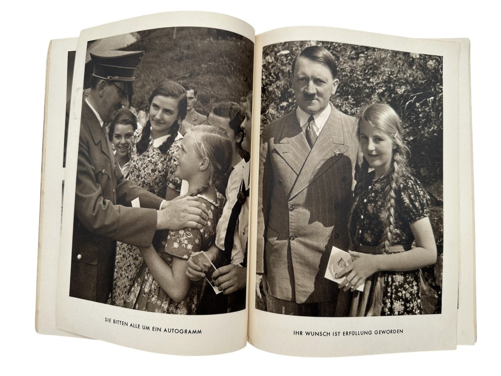 Original 1937 German book 'Hitler Abseits vom Alltag', published by Verlag und Vertriebs-Gesellschaft Berlin send to Amsterdam - Image 13