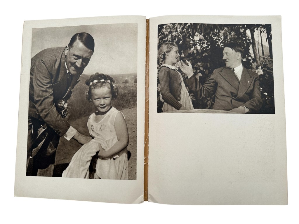 Original 1937 German book 'Hitler Abseits vom Alltag', published by Verlag und Vertriebs-Gesellschaft Berlin send to Amsterdam - Image 17