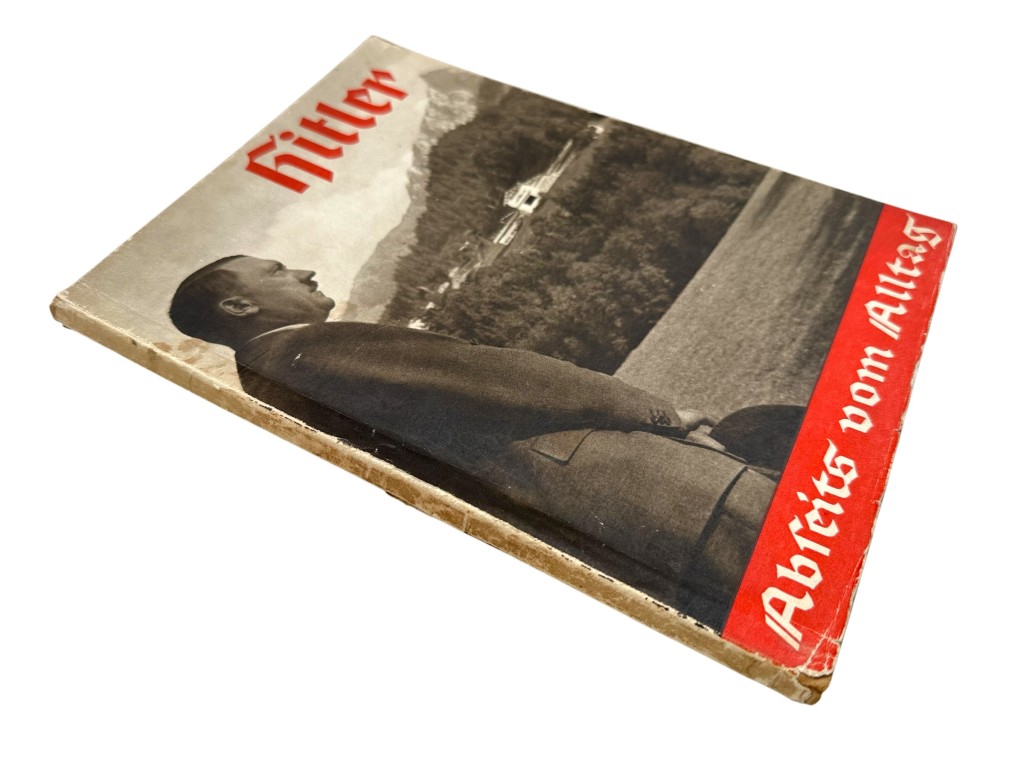 Original 1937 German book 'Hitler Abseits vom Alltag', published by Verlag und Vertriebs-Gesellschaft Berlin send to Amsterdam - Image 2