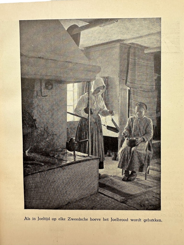 Original WWII Dutch book 'Feestbrood in Midwintertijd', written by D. J. van der Ven and published by Bosch & Keuning in Baarn (Used by the N.A.D) - Image 5