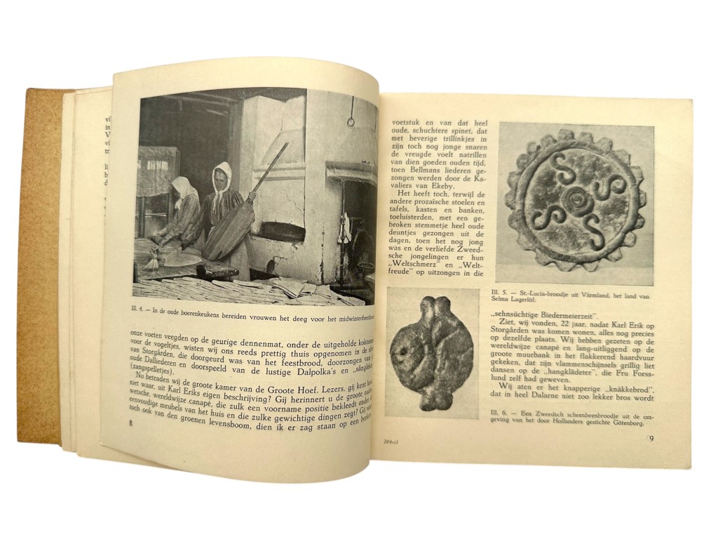 Original WWII Dutch book 'Feestbrood in Midwintertijd', written by D. J. van der Ven and published by Bosch & Keuning in Baarn (Used by the N.A.D) - Image 6