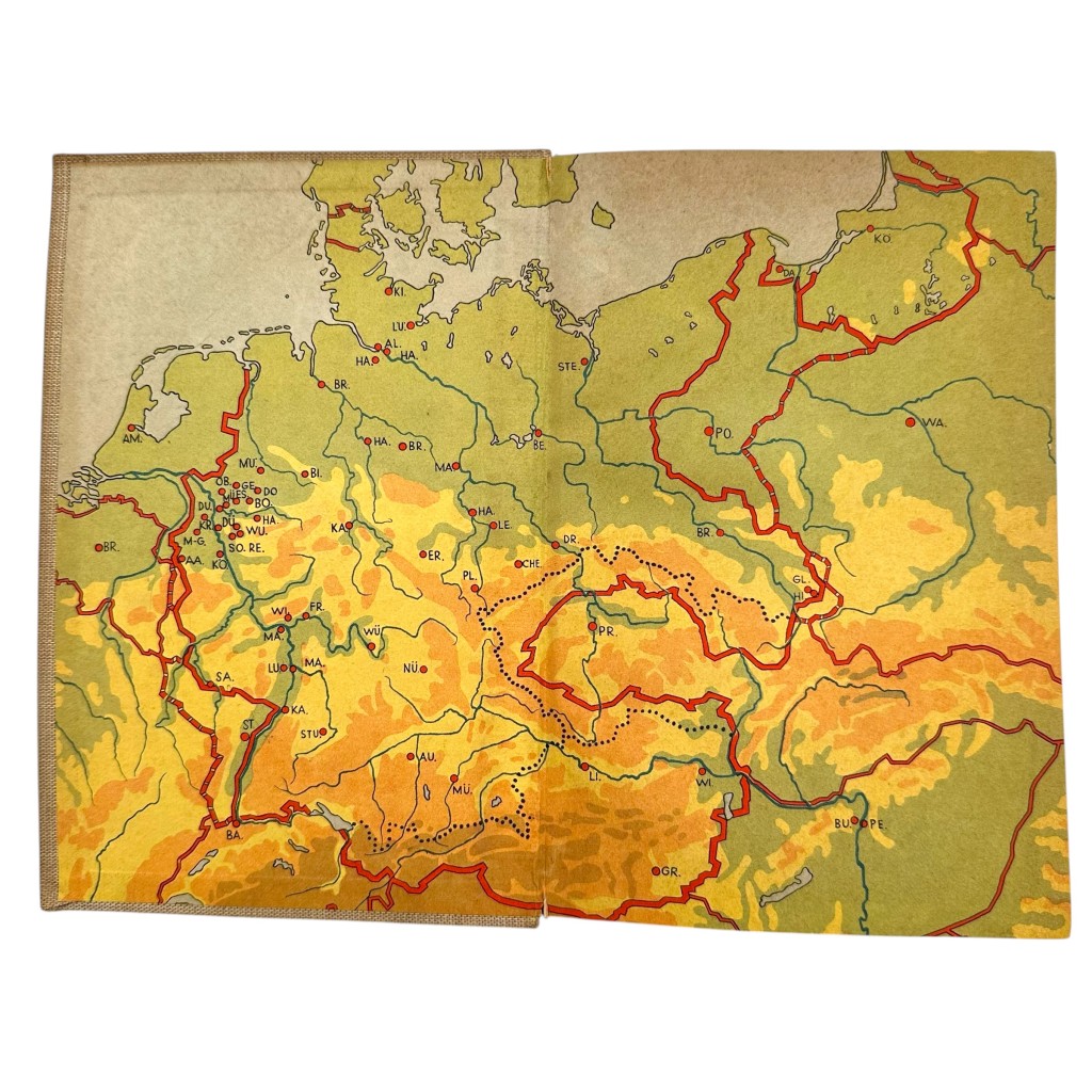 Original German book 'Spaten und Ähre' published in 1939 as a handbook for German youth serving in the Reich Labour Service (R.A.D.) - Image 2
