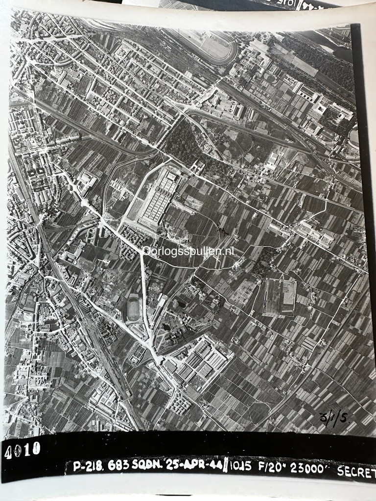 Original WWII collection of Allied aerial reconnaissance photographs featuring bombing missions, reconnaissance flights and target analysis over Italy - Image 9