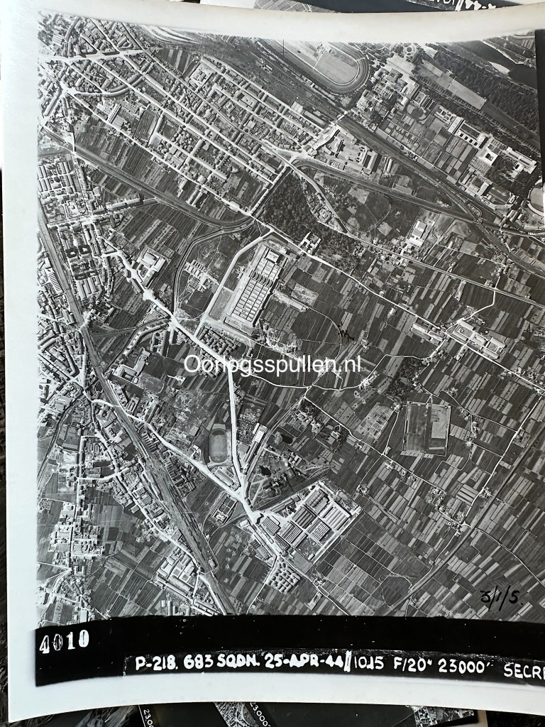 Original WWII collection of Allied aerial reconnaissance photographs featuring bombing missions, reconnaissance flights and target analysis over Italy - Image 15