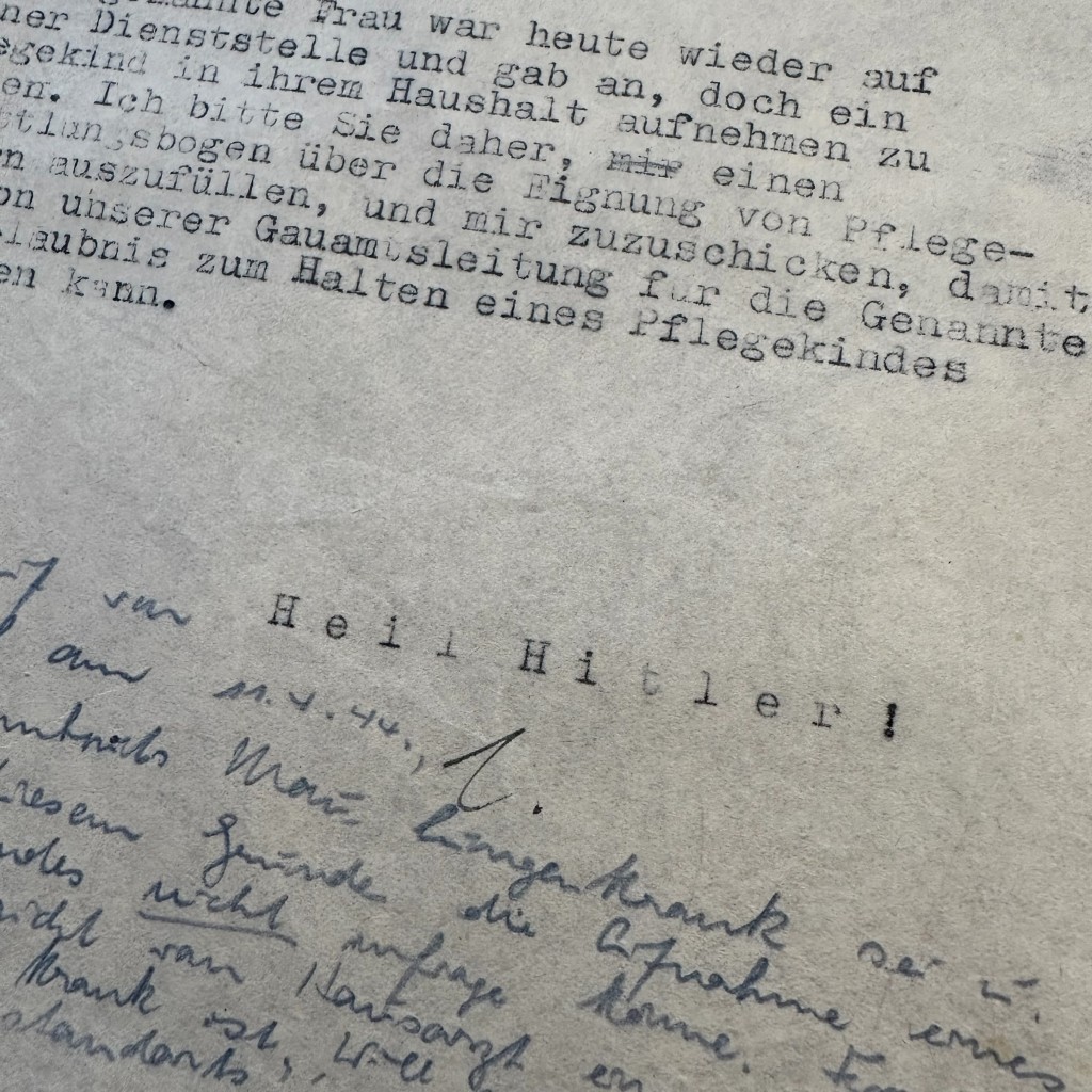 Original WWII German document Soest in the Netherlands 1944 - Image 3