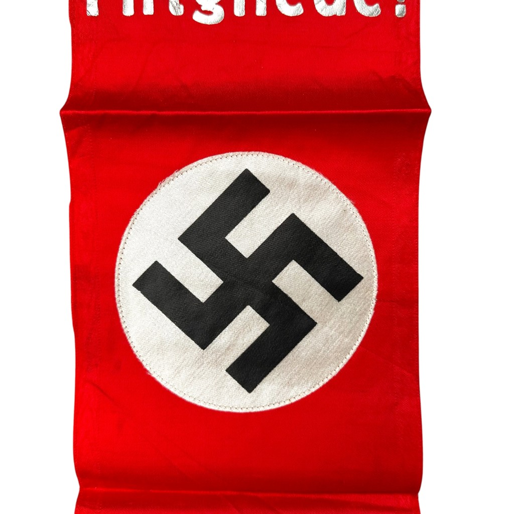 Original WWII German grave ribbon - Image 4