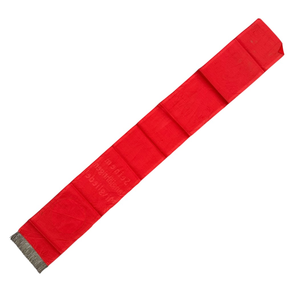 Original WWII German grave ribbon - Image 6